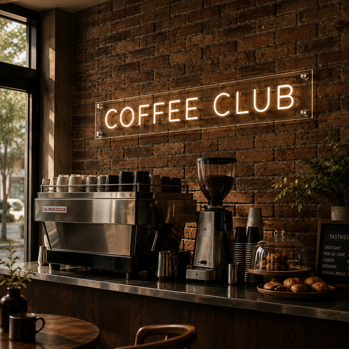 Coffee Club - Neon Sign