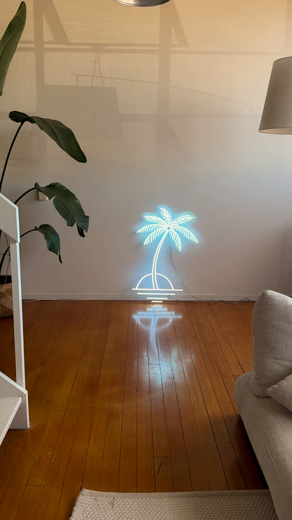 Island - Neon Sign