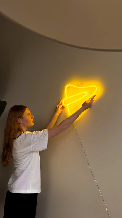 Jetplane - Neon Sign