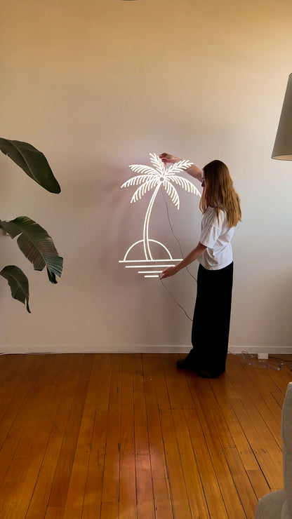 Island - Neon Sign