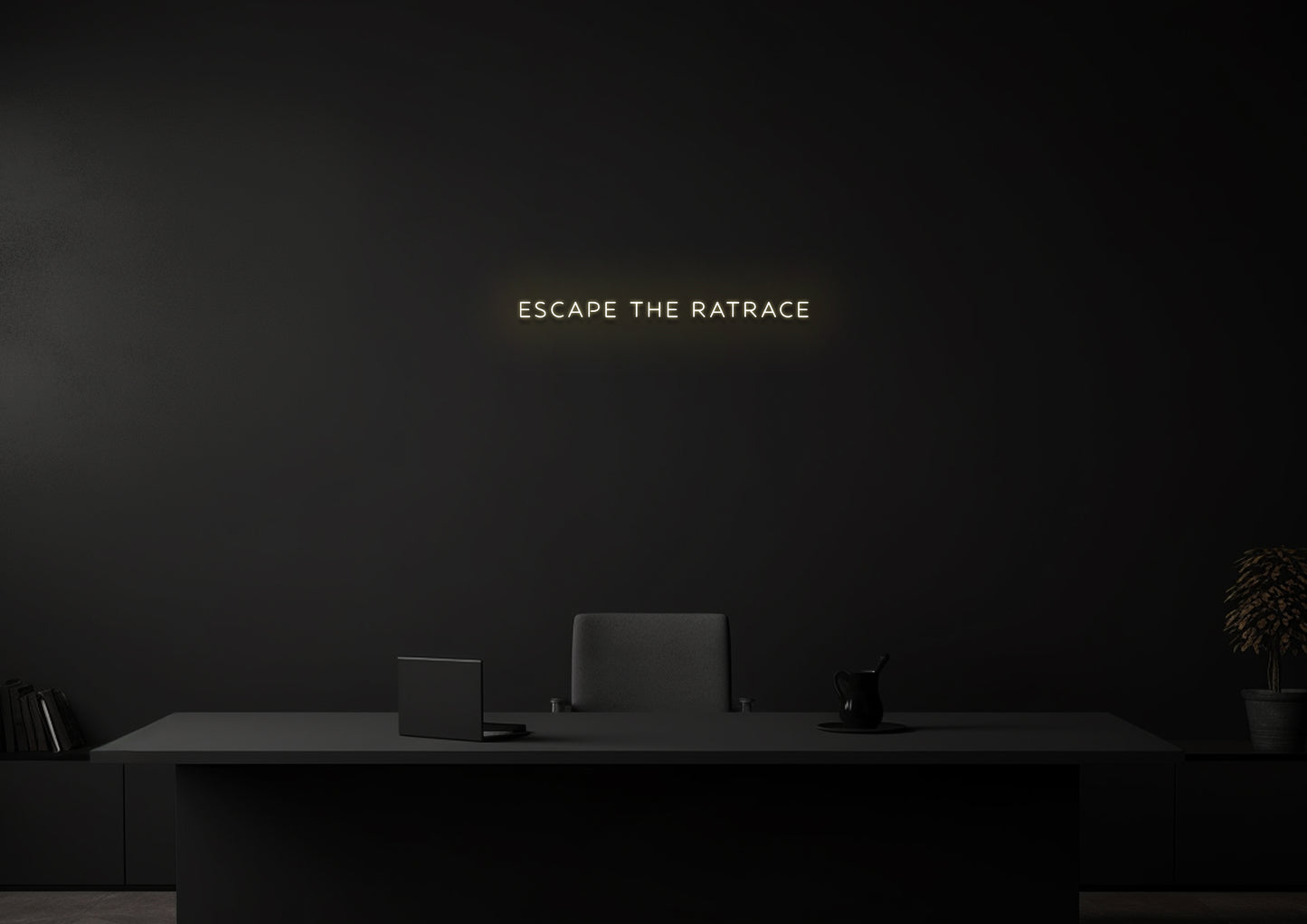 ESCAPE THE RATRACE - Neon Sign