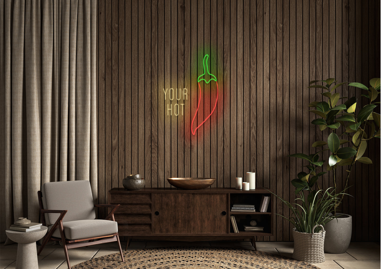 Chilly - Neon Sign