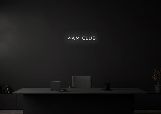 4AM Club - Neon Sign