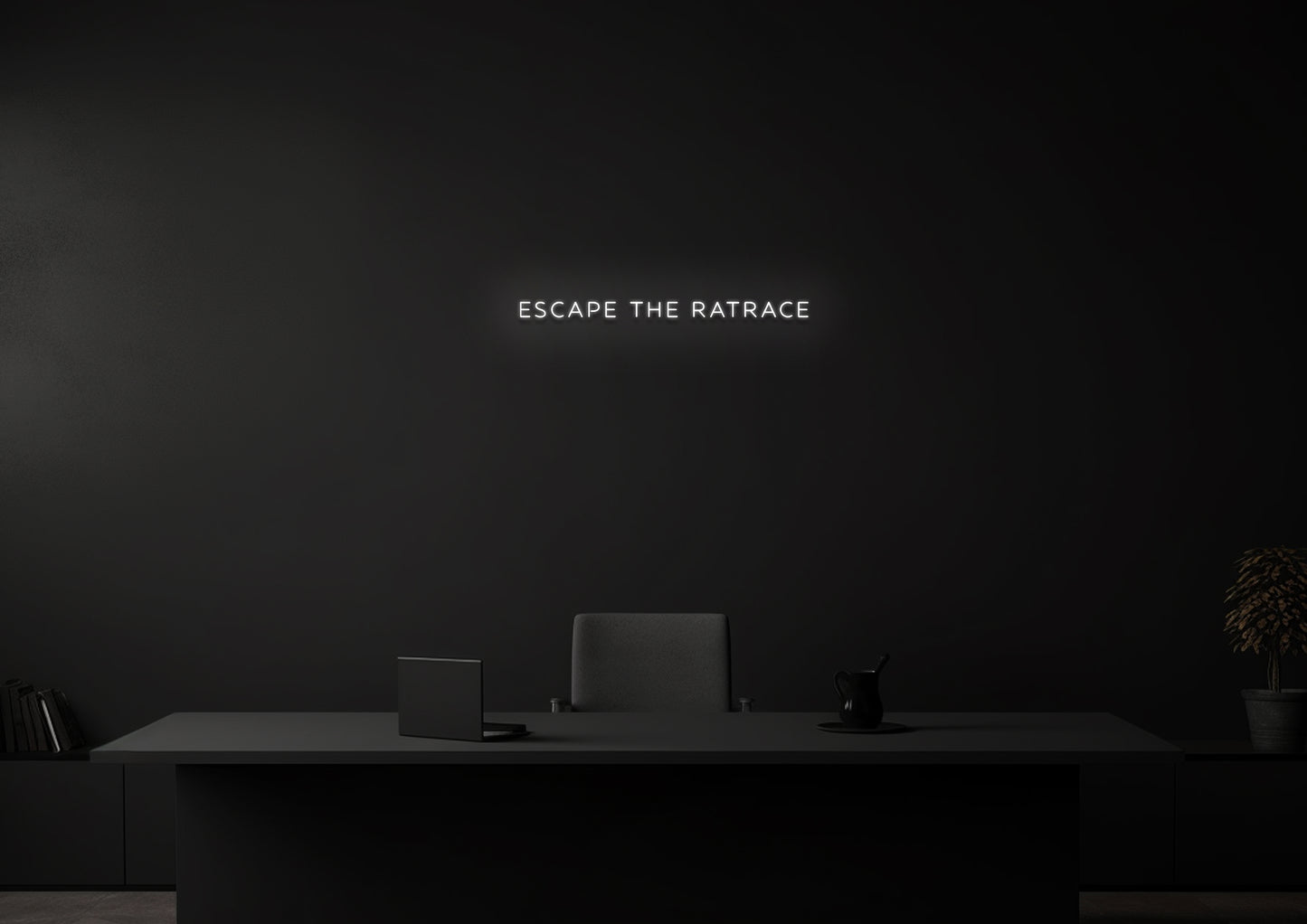 ESCAPE THE RATRACE - Neon Sign