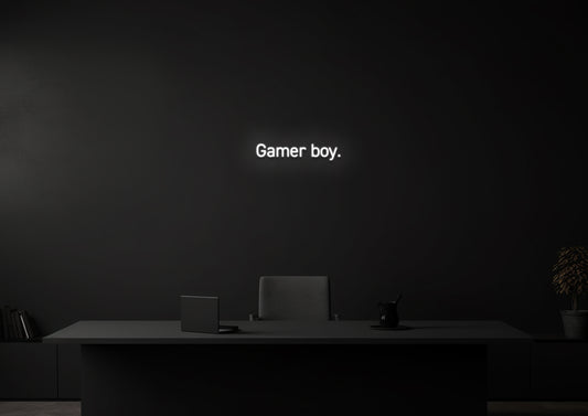 Gamer Boy - Neon Sign