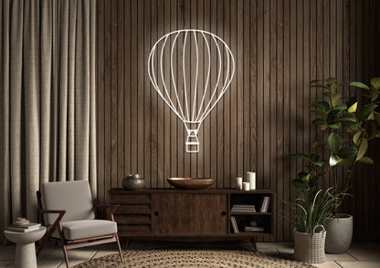 Hot Air-balloon- Neon Sign