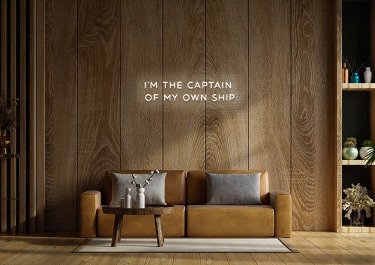 Captain of my Own Ship - Neon Sign