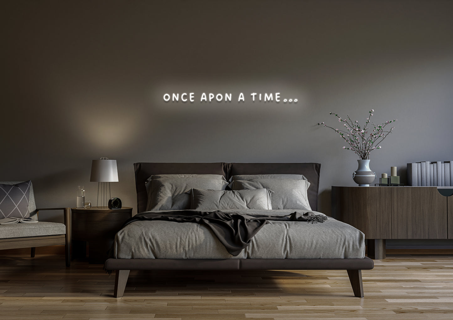 Once Apon A Time - Neon Sign