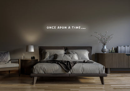 Once Apon A Time - Neon Sign