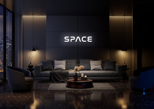 Space - Neon Sign