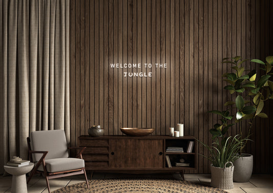 Welcome To The Jungle - Neon Sign