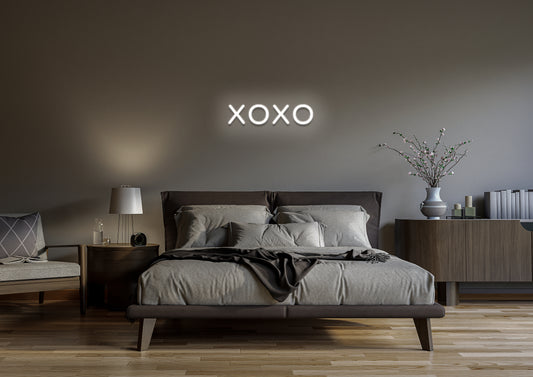 xoxo (clean) - Neon Sign