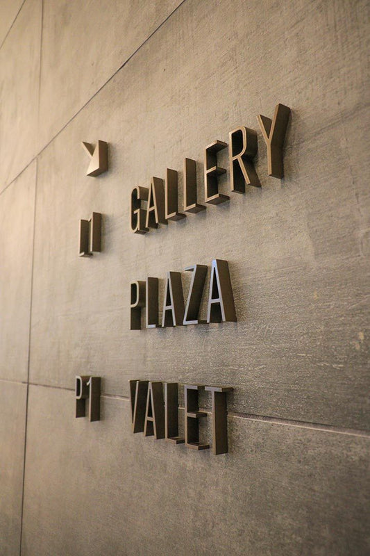 Fabricated Metal Letters & Signs